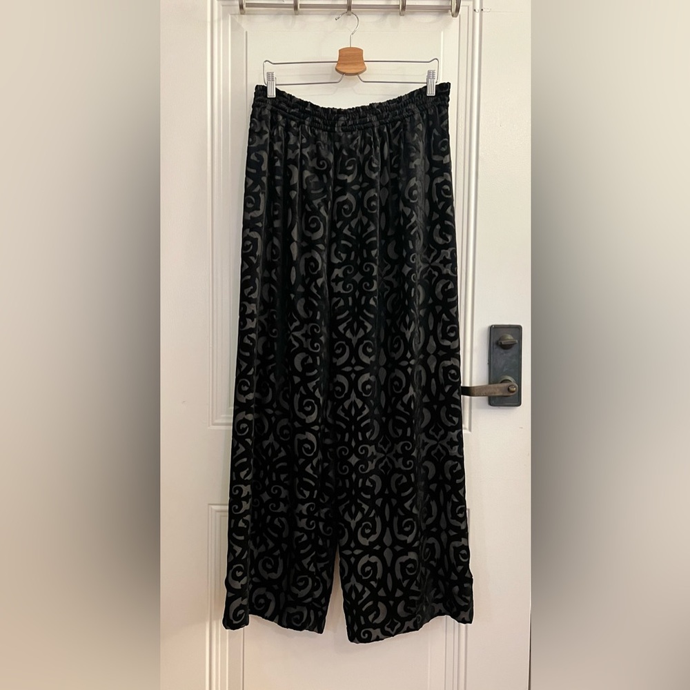 Emanuel Ungaro Printed Palazzo Pants